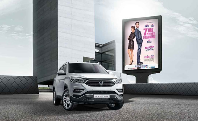 SsangYong Rexton e Tivoli protagonisti nella nuova commedia “7 ore per farti innamorare”